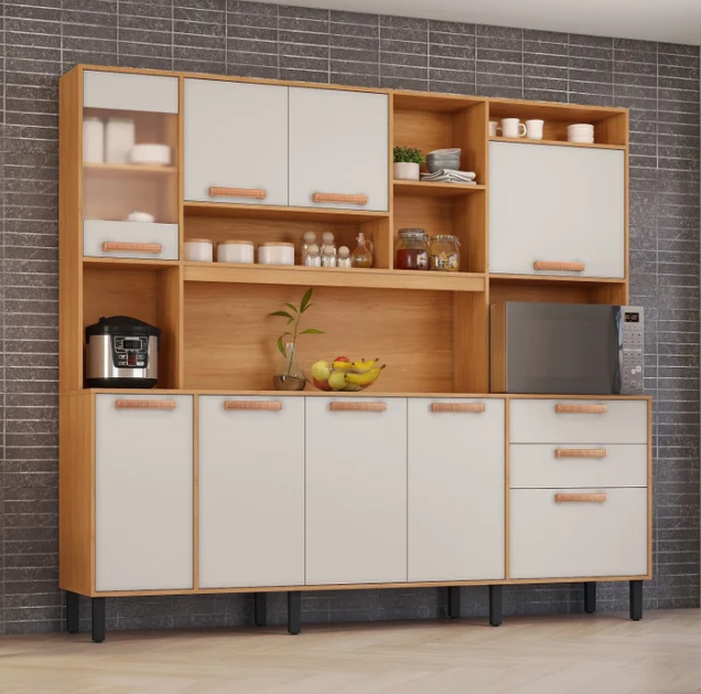 ARMARIO COZINHA 8P 1VD 3G NAPOLES 