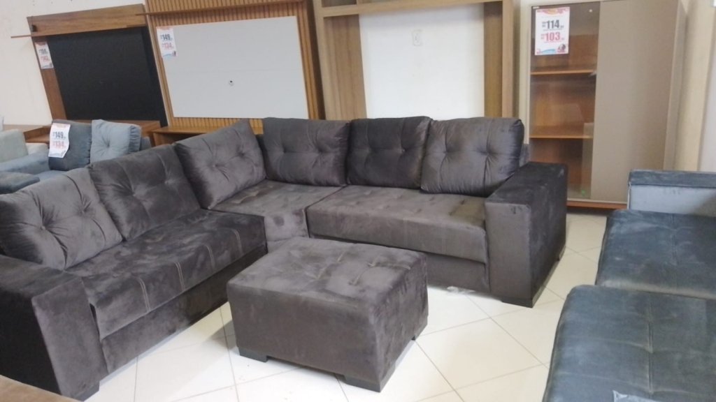 SOFA LIMA VELUDO 