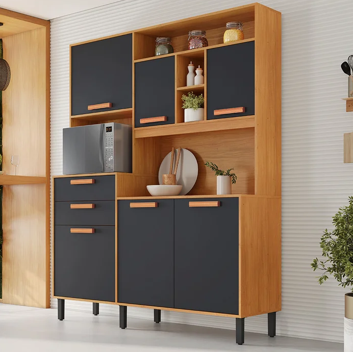 ARMARIO COZINHA 6P 2G NAPOLES 