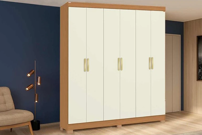 GUARDA ROUPA 6 PTS 2G PES 