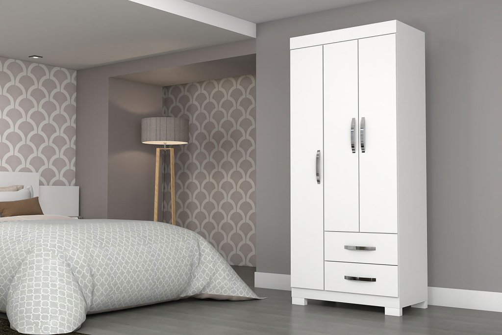 GUARDA ROUPA 3 PTS LIGHT PLUS