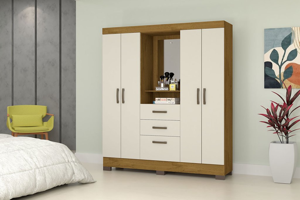 GUARDA ROUPA CAPELINHA 4PT 3G