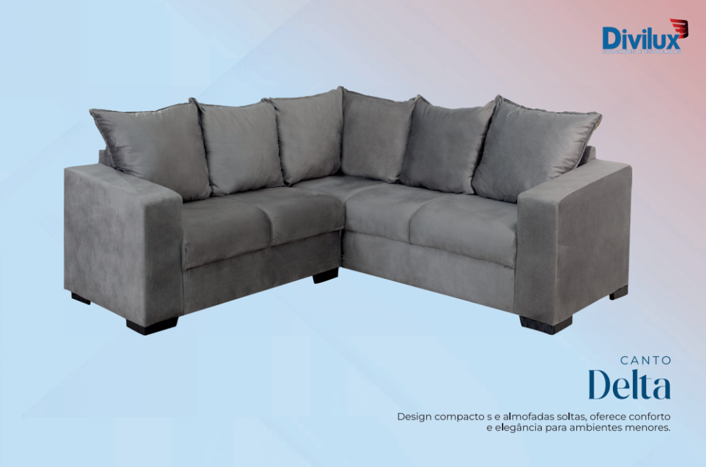 SOFA DELTA VELUDO 