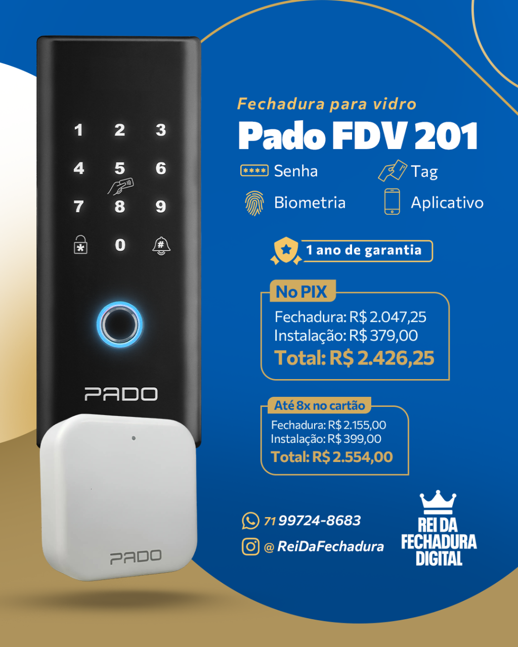 PADO FDV 201 C HUB