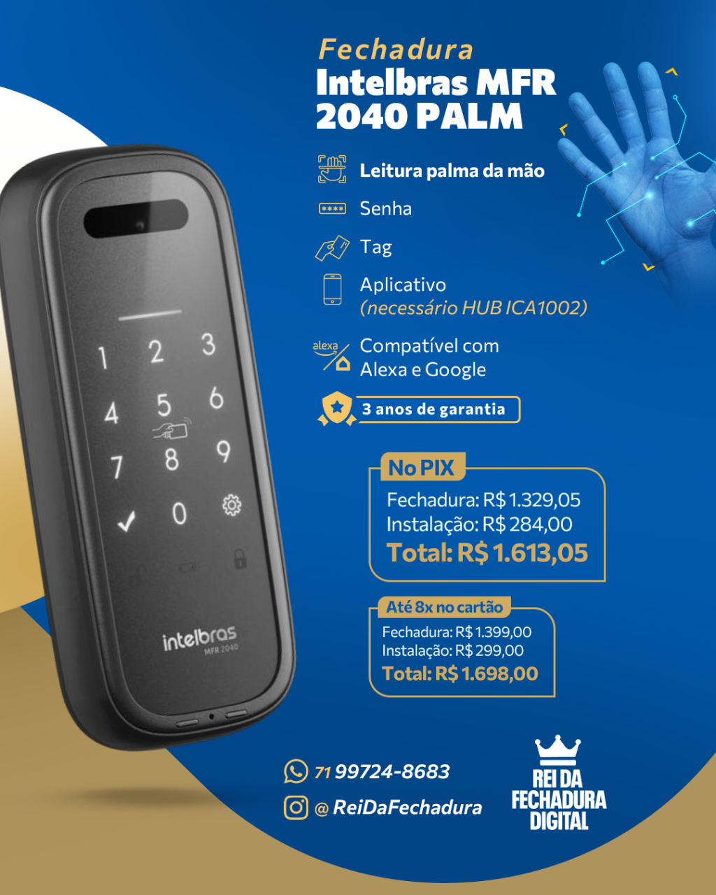INTELBRAS MFR2040 PALM