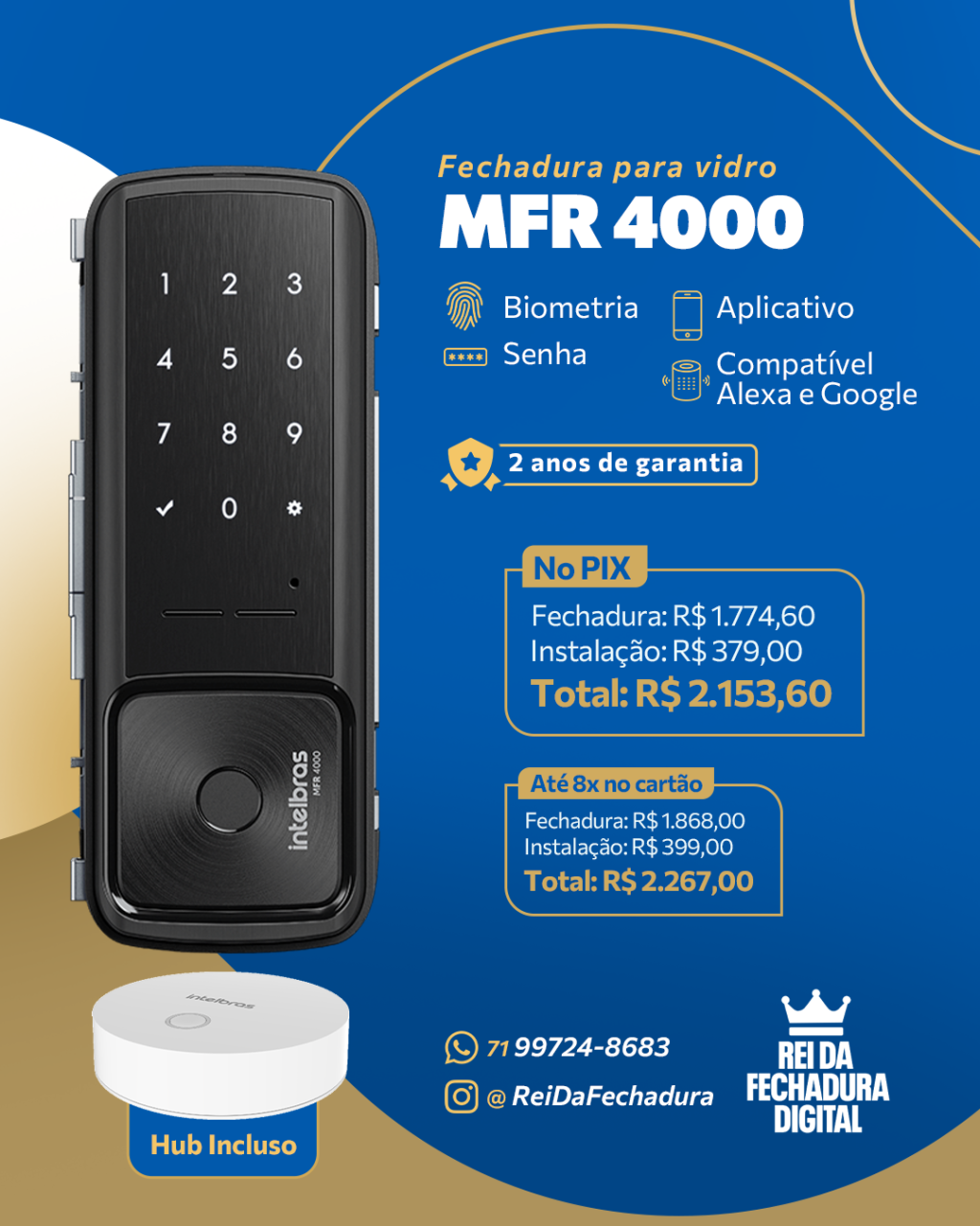 INTELBRAS MFR 4000 C/ HUB