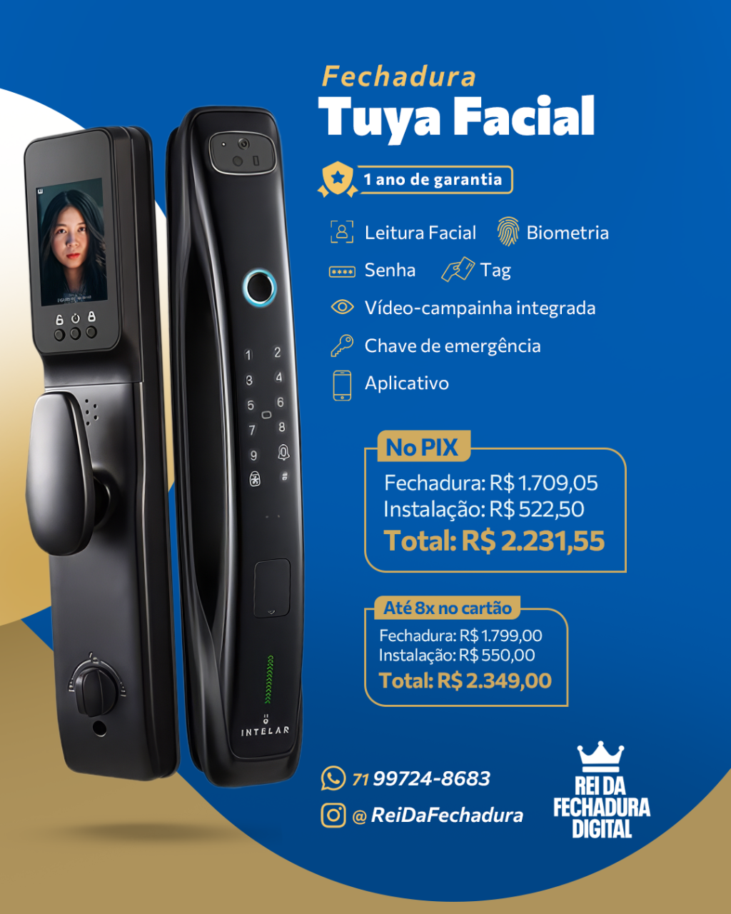 INTELAR LEITOR FACIAL