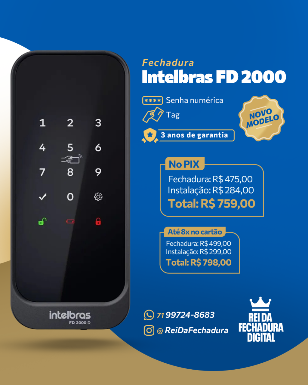 INTELBRAS FD 2000D