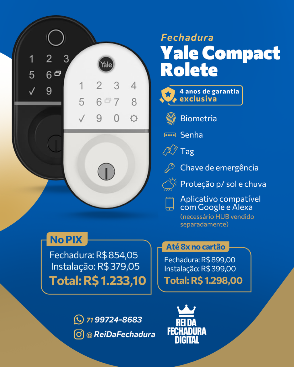 YALE COMPACT ROLETE