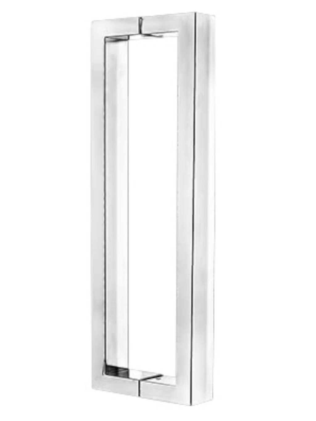 PUXADOR RETANGULAR INOX POLIDO 80CM SILVANA