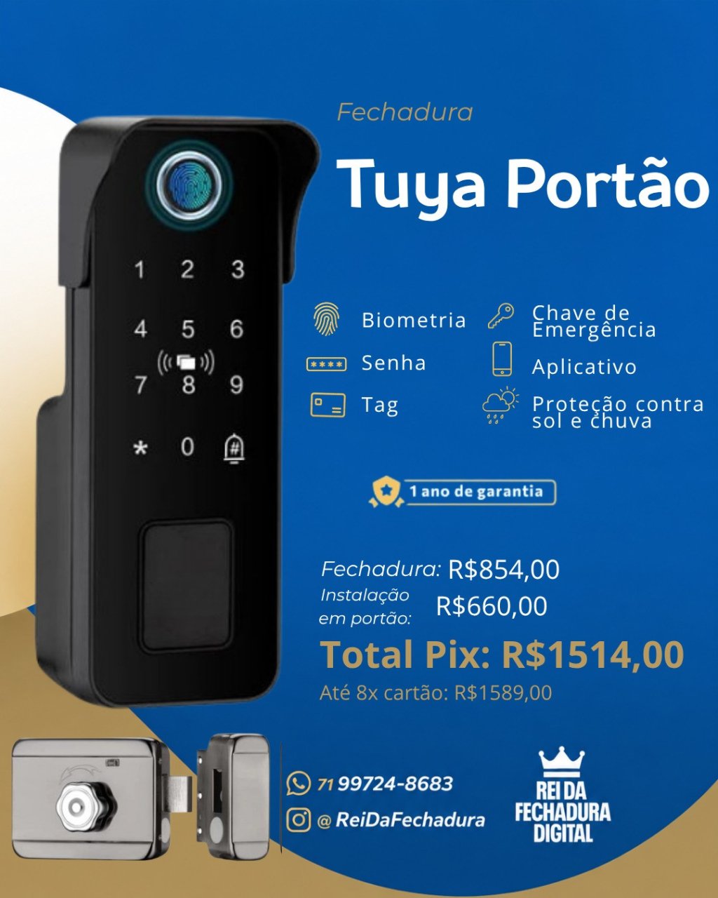 TUYA PORTÃO