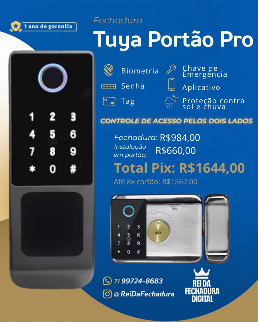 TUYA PORTÃO PRO