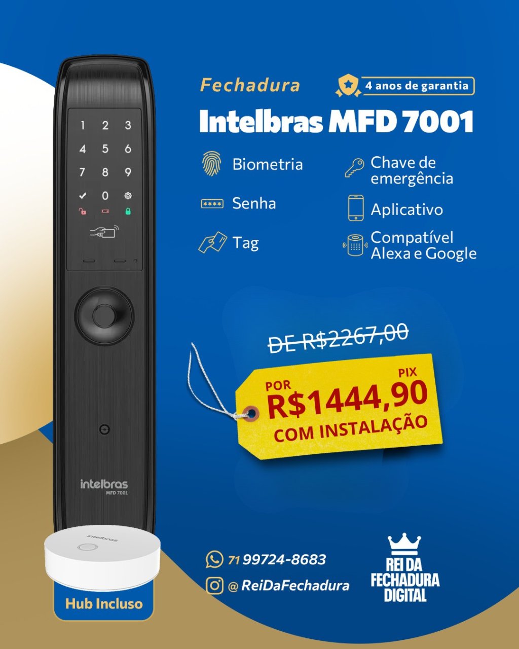 INTELBRAS MFD 7001 C HUB
