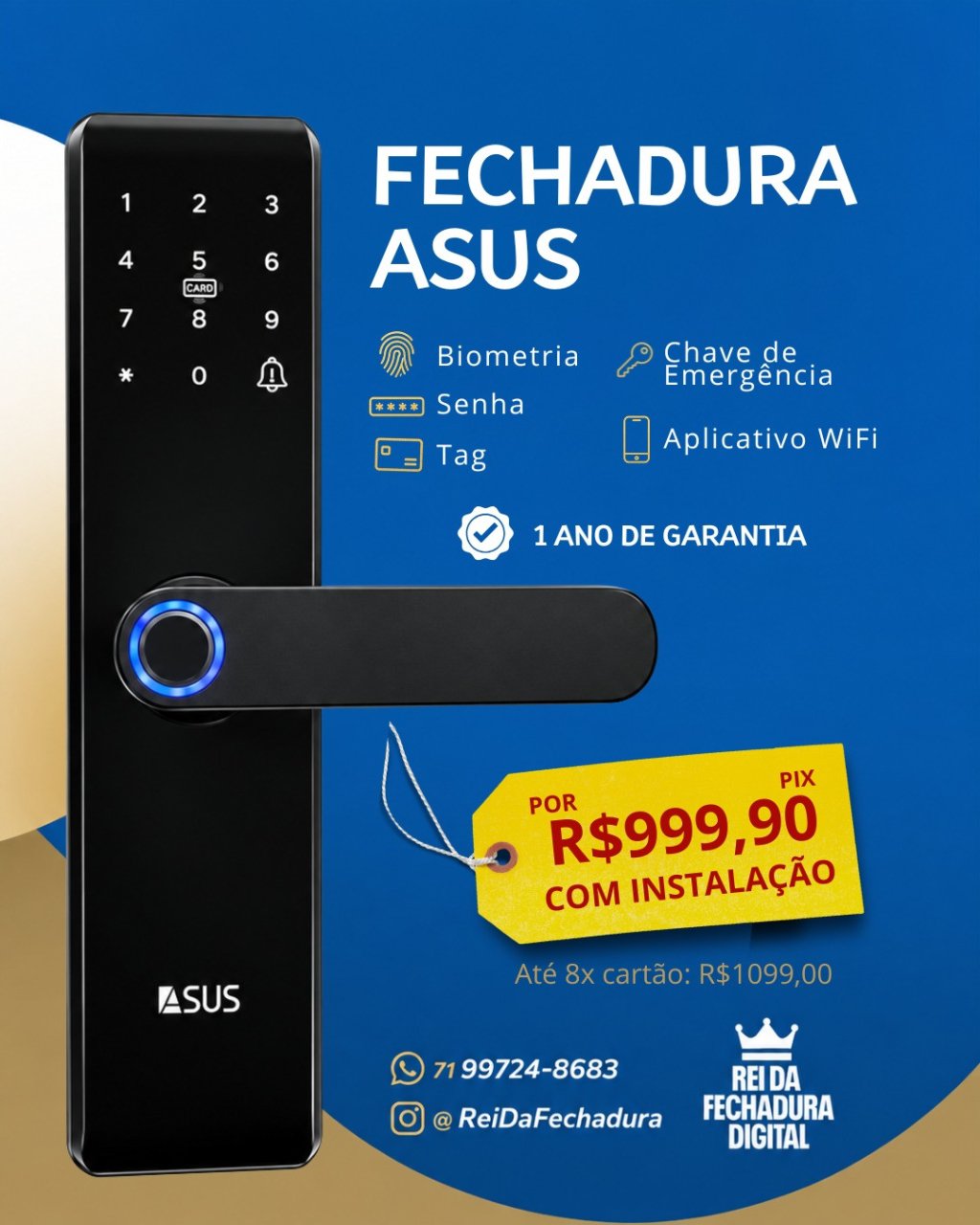 FECHADURA ASUS