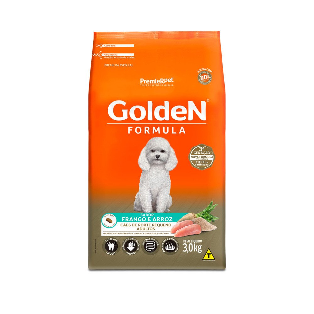 GOLDEN FRANGO MIN BIT 3KG - CAES AD