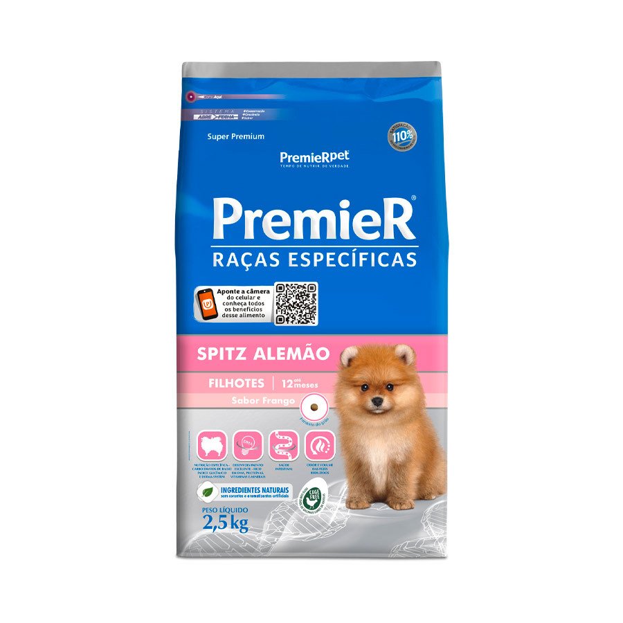 RAC ESP CAES FILHOTE SPITZ ALEMAO 2.5KG
