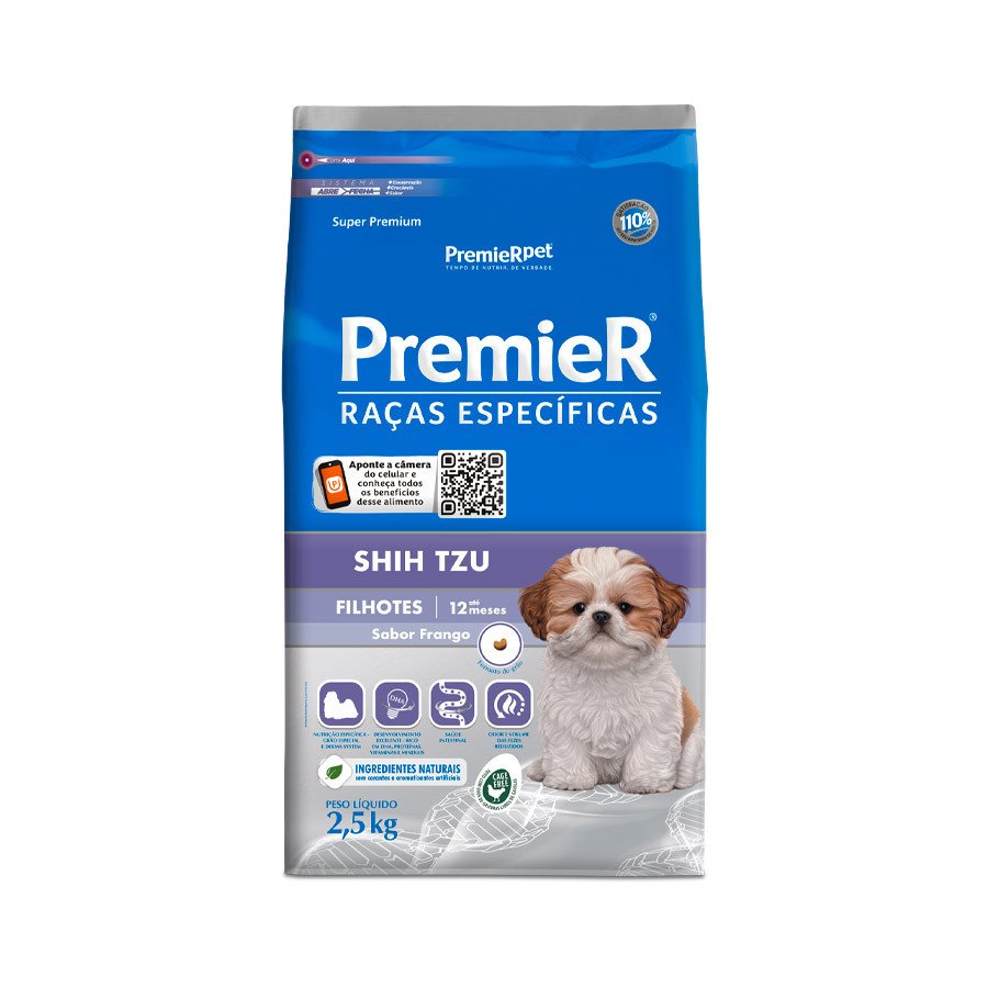 RAC ESP CAES FILHOTE SHIH TZU 2.5KG
