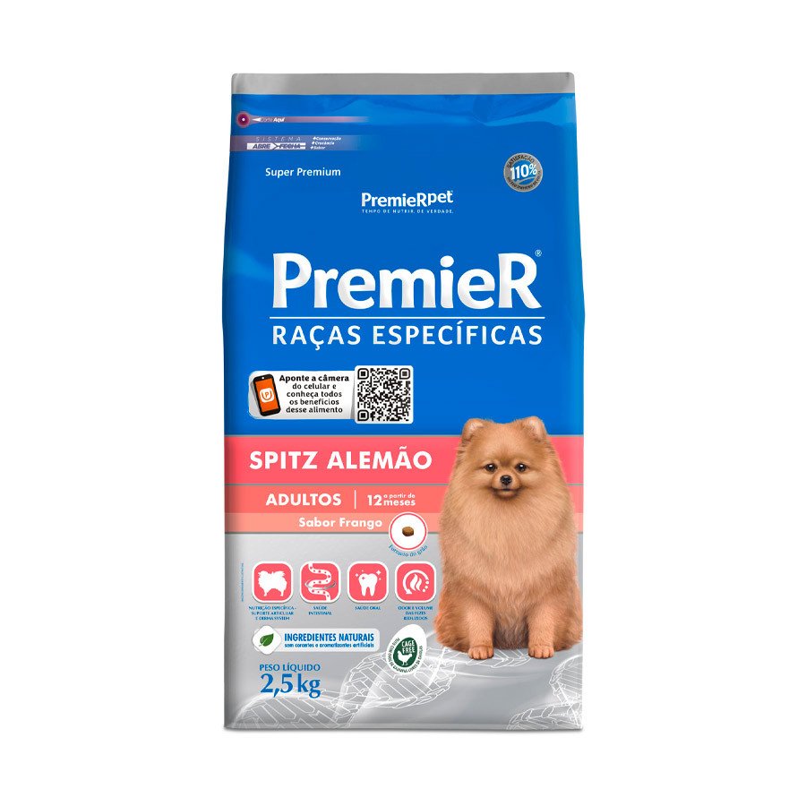 RAC ESP CAES AD SPITZ ALEMAO 2.5KG