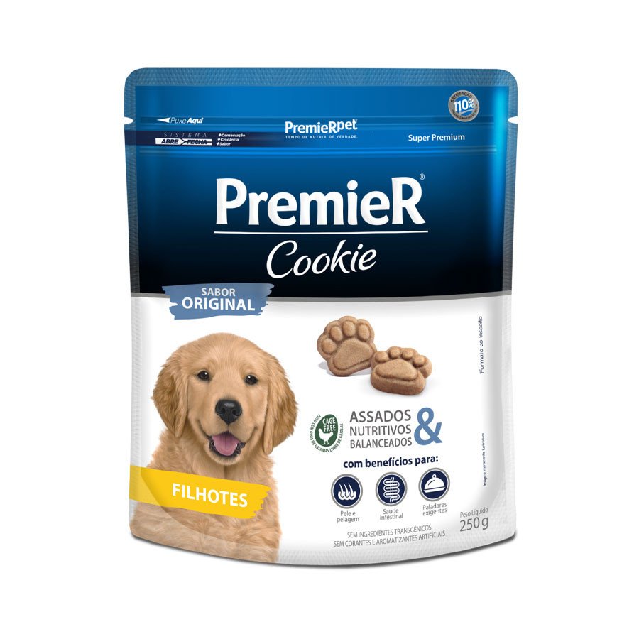 PREMIER COOKIE CAES FILHOTE 250G