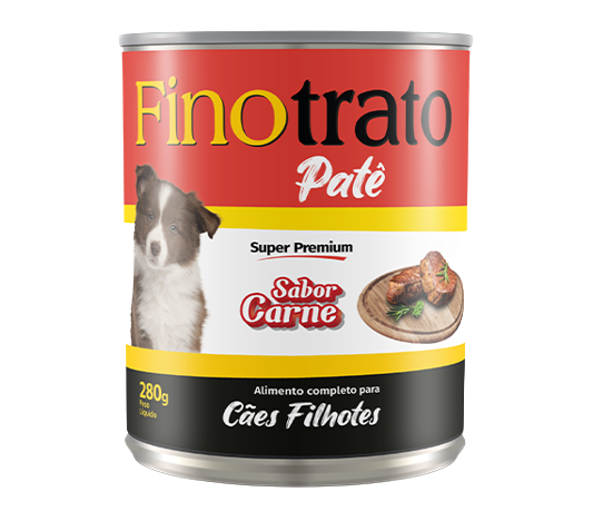 FINOTRATO PATE CAES FILH CARNE 12 X 280G