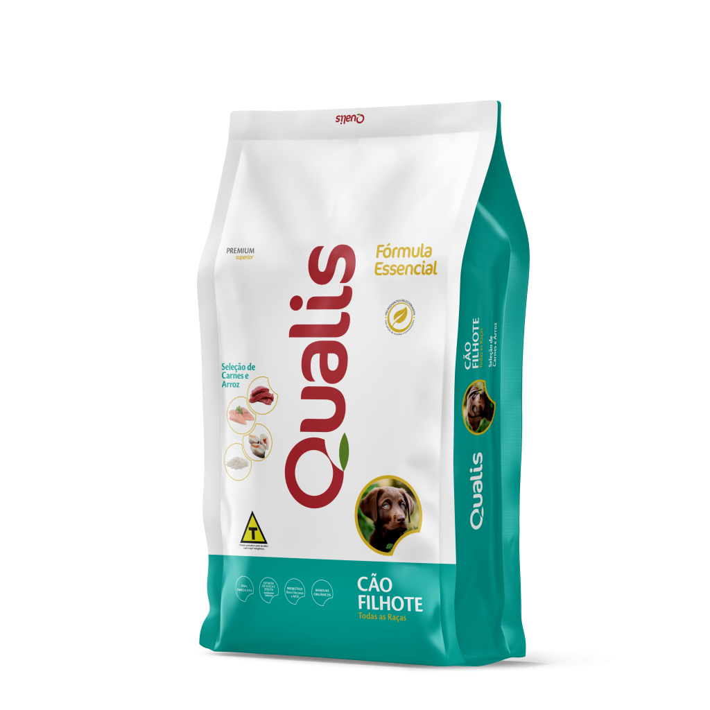 QUALIS FEED CAO FILHOTE TODAS AS RACAS 10.1 KG