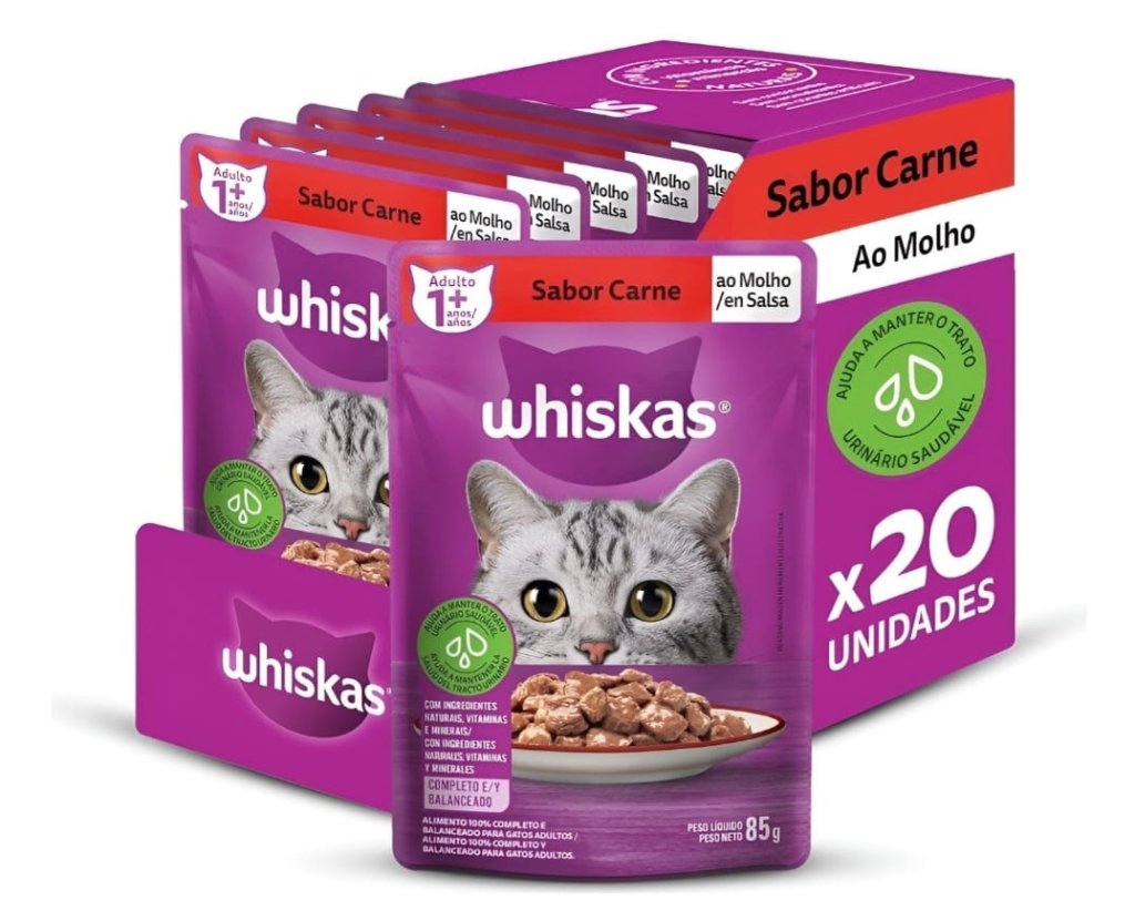 WHISKAS SACHE CARNE LV20PG16