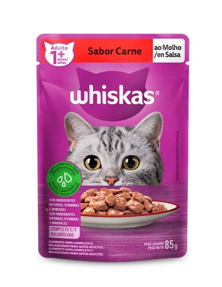 WHISKAS SACHE CARNE