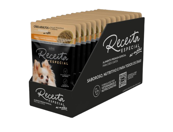 SACHE UMIDO RECEITA ESPECIAL PE CAO AD RPM FRANGO (UNIDADE)