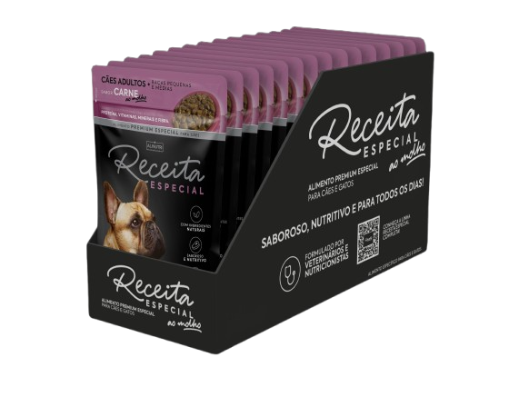 SACHE UMIDO RECEITA ESPECIAL PE CAO AD RPM CARNE (UNIDADE)
