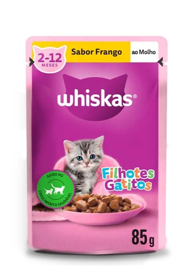 WHISKAS SACHE FILHOTE FRANGO