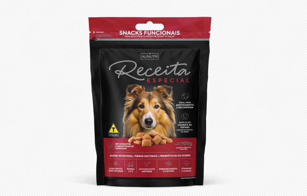 SNACK FUNCIONAL RECEITA ESPECIAL CAES 100 GR