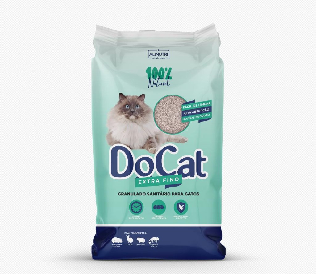 AREIA DOCAT GÃOS EXTRA FINOS 4KG