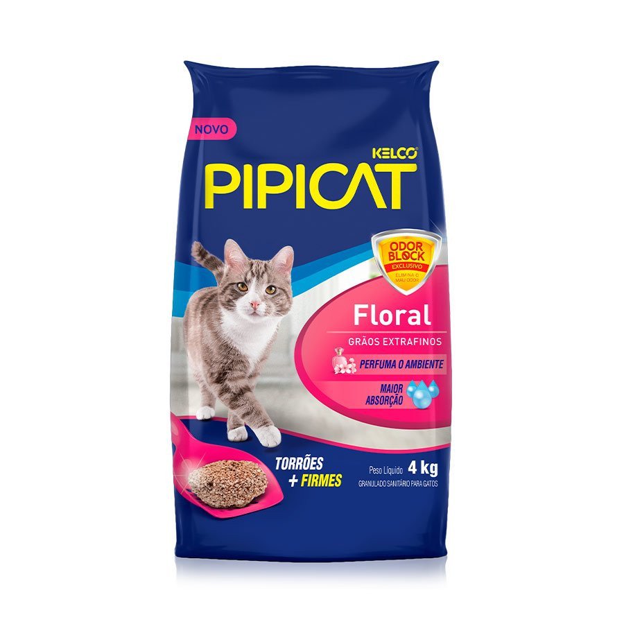 PIPICAT FLORAL 4KG