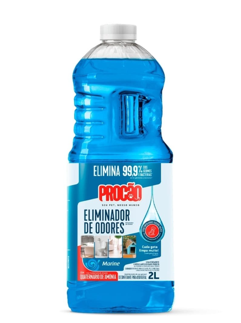 DESINFETANTE ELIMINA 99,9% DOS GERMES E BACTÉRIAS