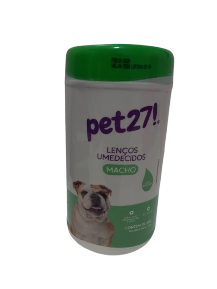 LENÇO UMIDECIDO MACHO