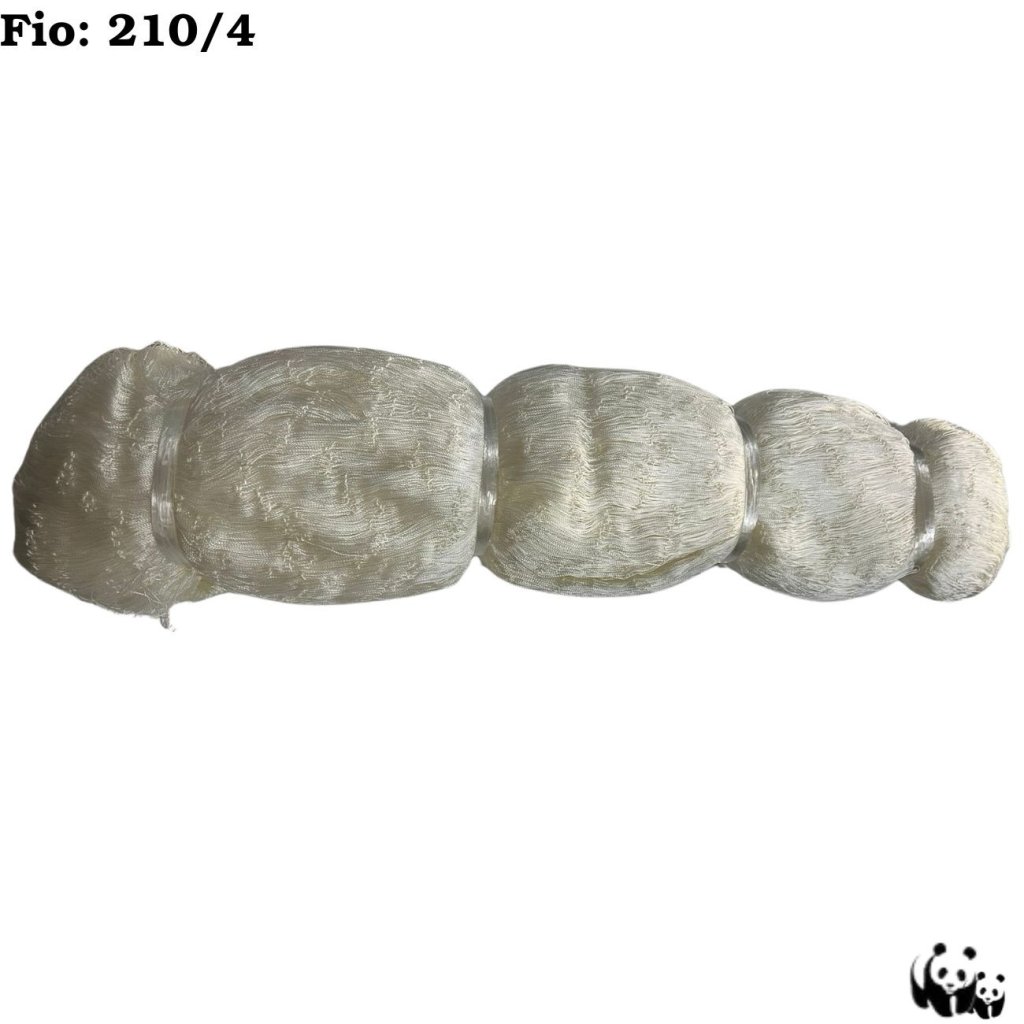 REDE DE PESCA PANDA MULTIFILAMENTO 100 METROS FIO: 210/4