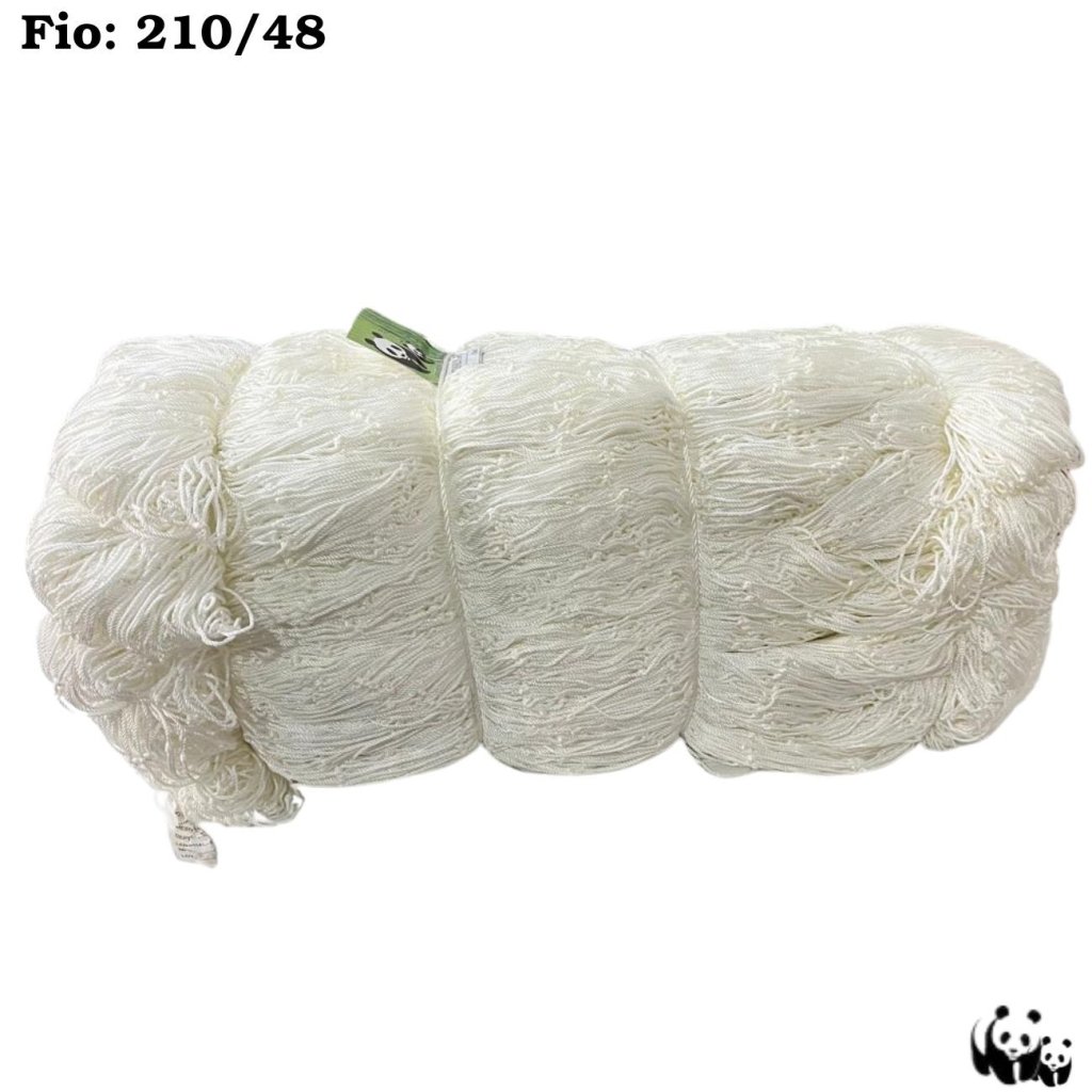 REDE DE PESCA PANDA MULTIFILAMENTO 100 METROS FIO: 210/48