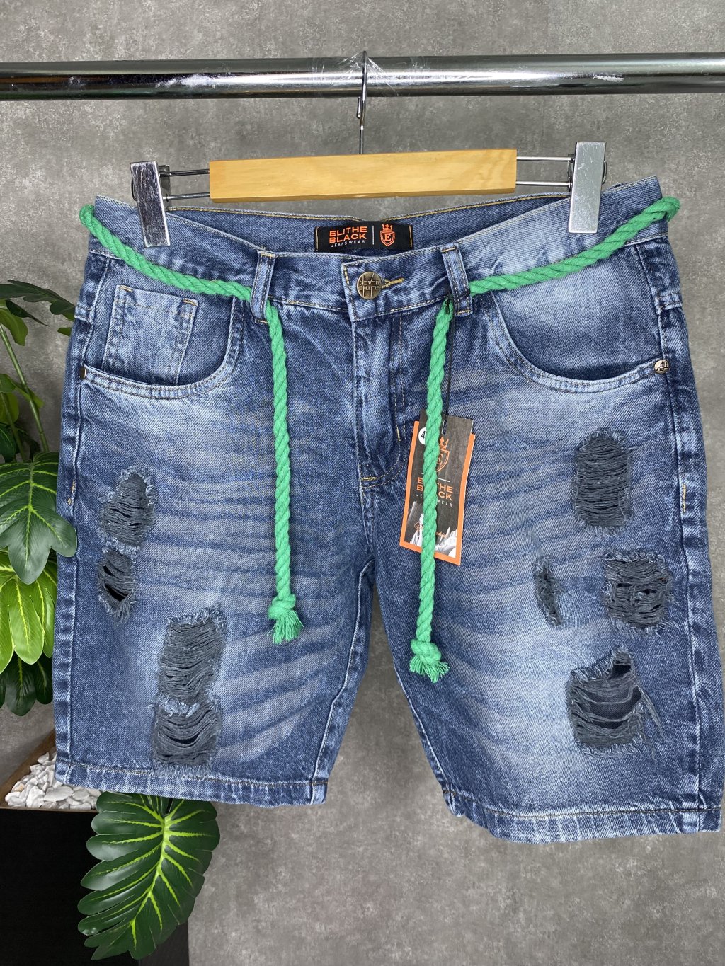Bermudas jeans 