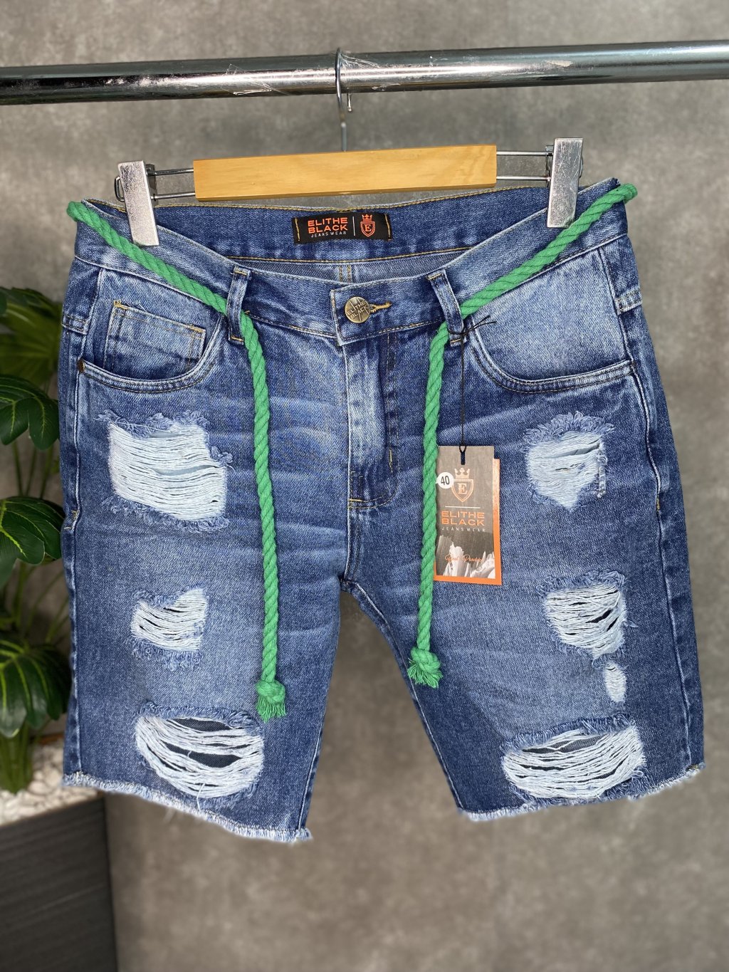 Bermudas jeans 