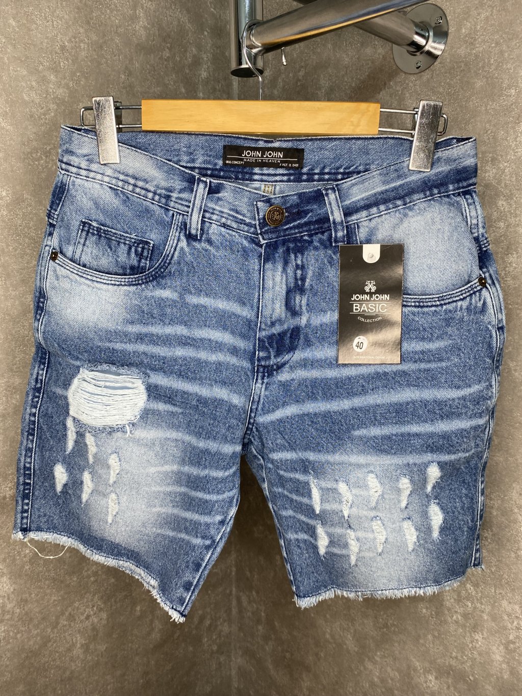 Bermudas jeans 
