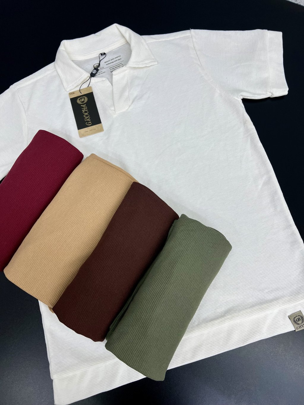 Polo Texturizada 