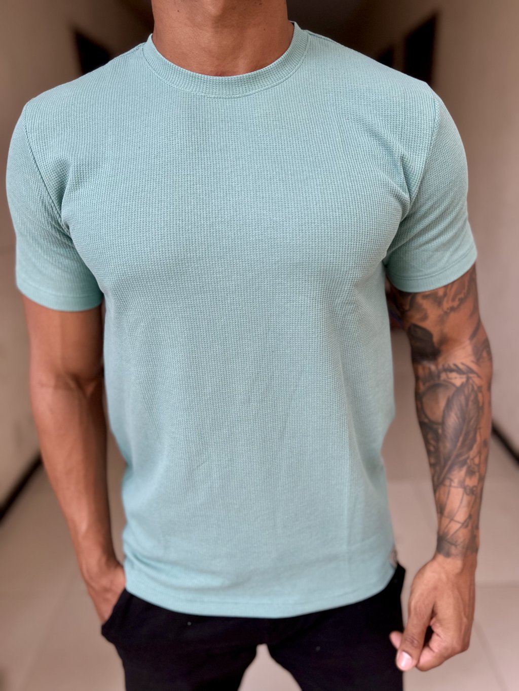 Camisa Canelada 