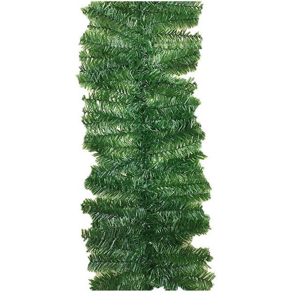 Festão Aramado Verde brilhoso 35cm X 2 Metros 180 Galhos 