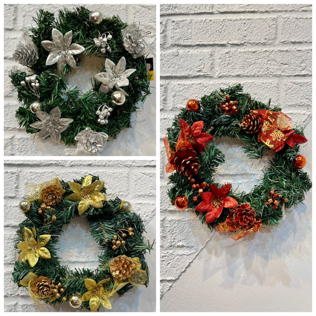 Guirlanda decorada 25CM 