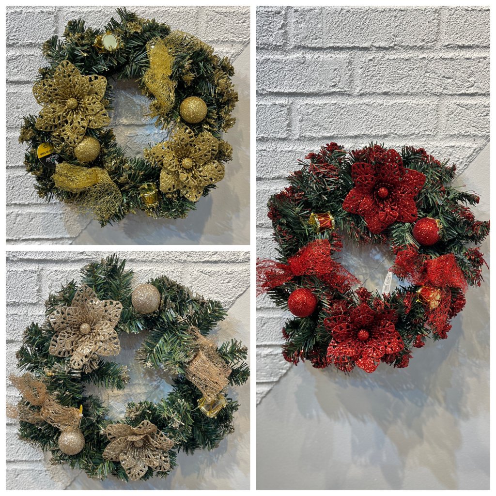 Guirlanda decorada 30CM 