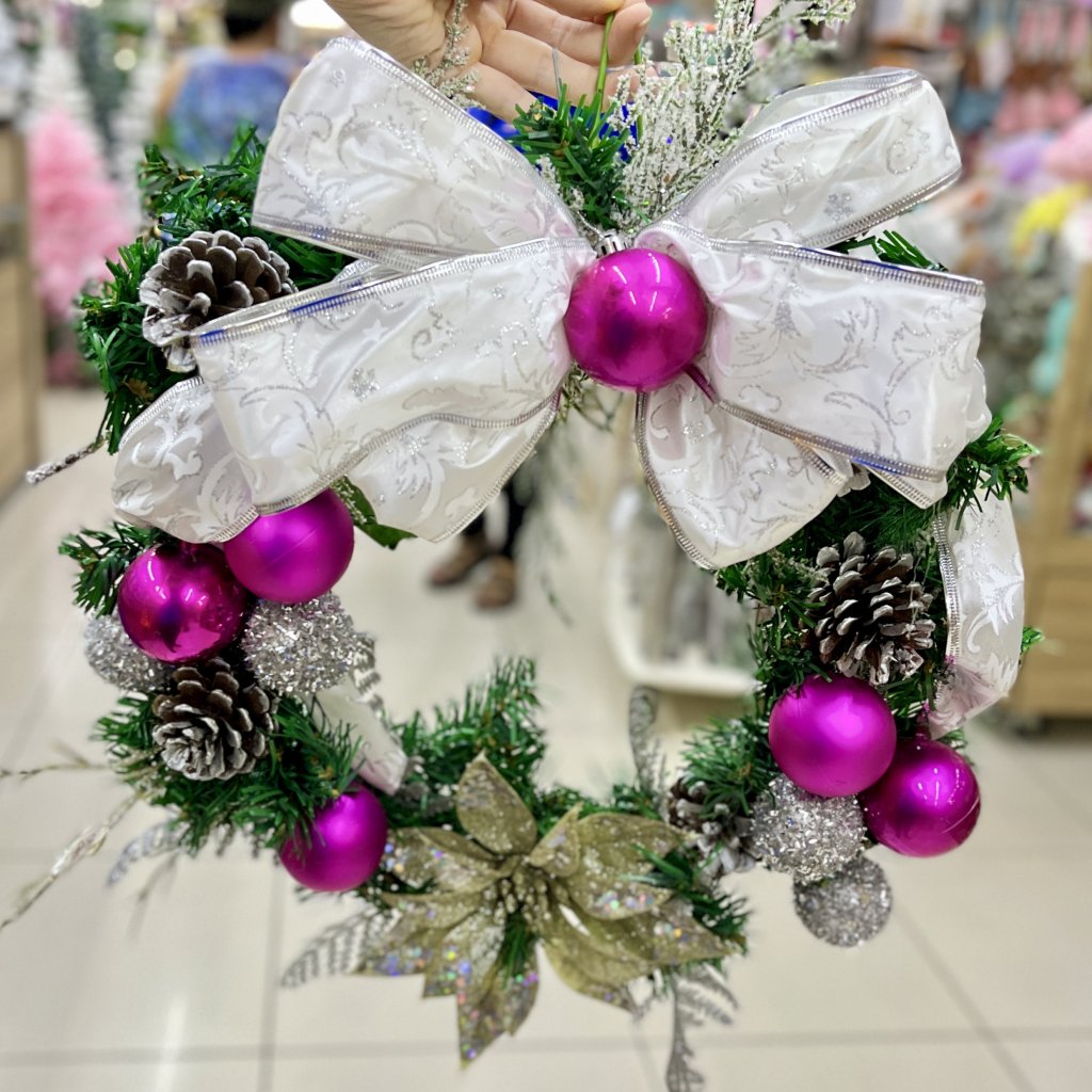 Guirlanda decorada criação Rogério Novidades 35CM 