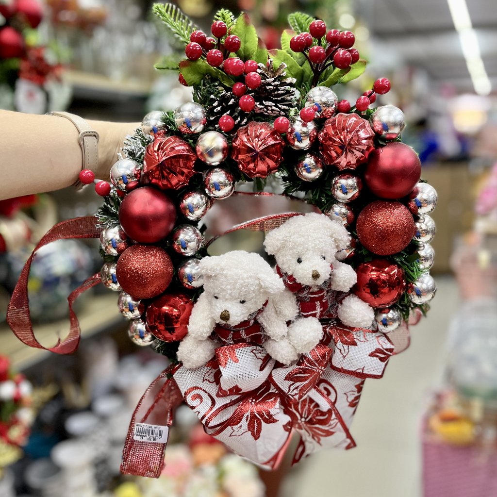 Guirlanda decorada criação Rogério Novidades 27CM 
