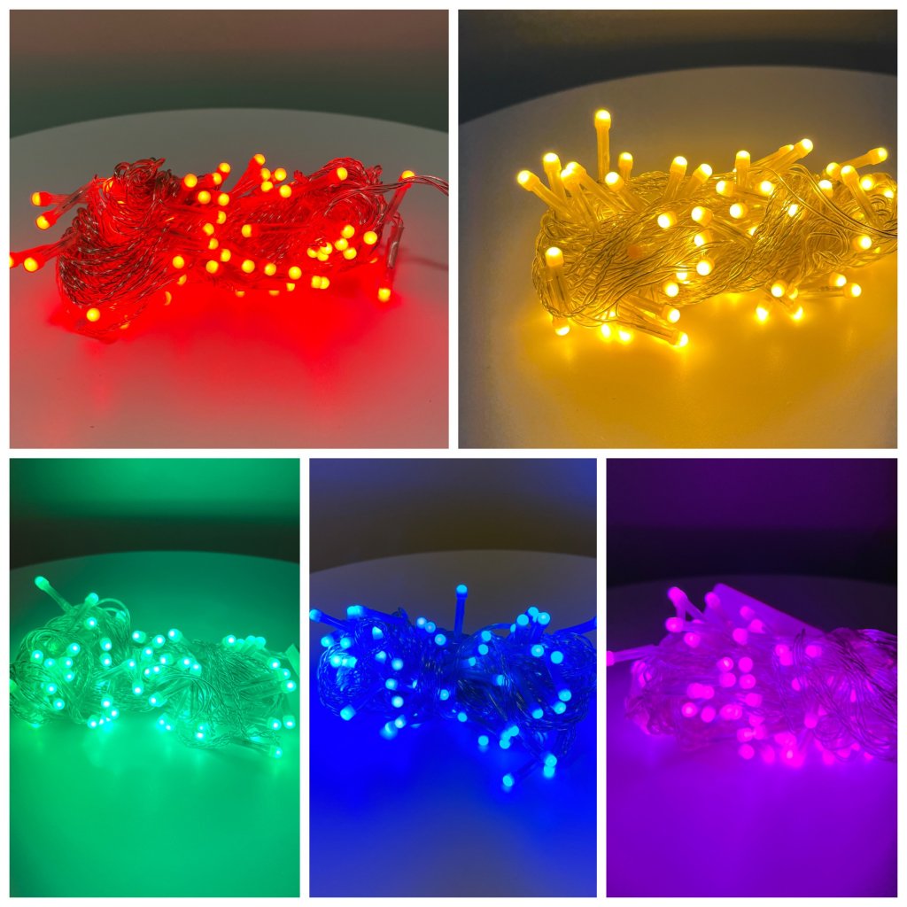Pisca 100 leds Fosco - 8 funções
