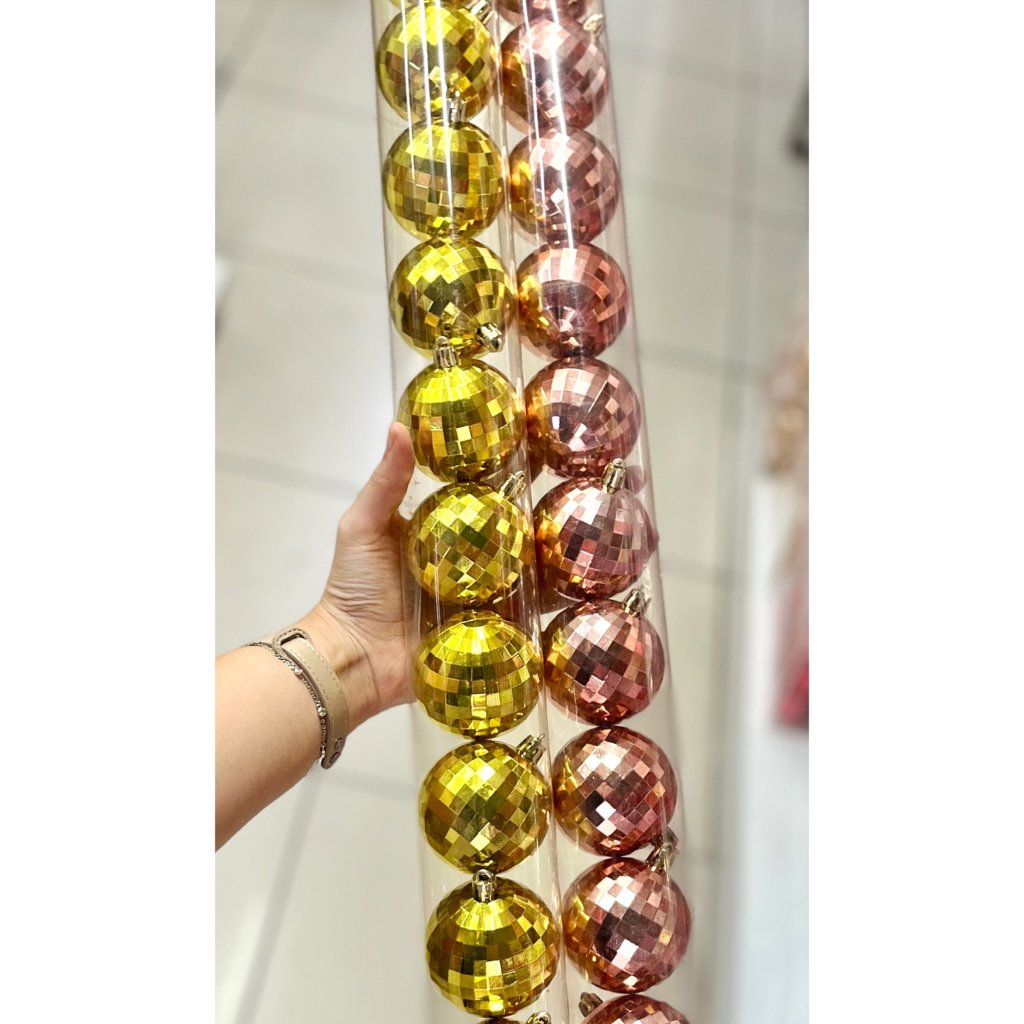 Conjunto 12 bolas disco de 6 cm 