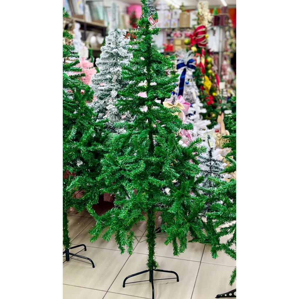 Árvore de Natal verde tradicional 1,80m 